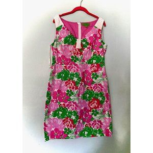 Vtg 90s Island Republic Sheath Dress